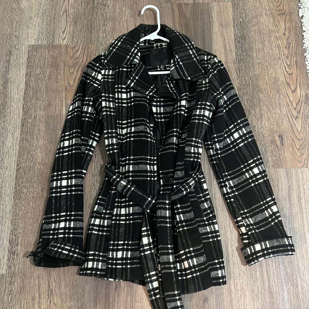 PLAID JACKET